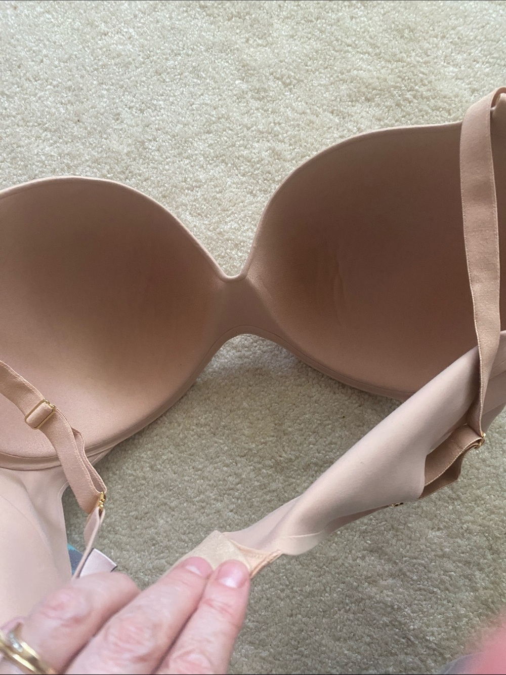Victoria secret size 38DDD incredible bra lined perfect coverage - Picture 3 of 6